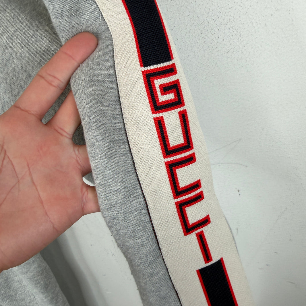 Gucci Side Stripe Cat Sweatpants