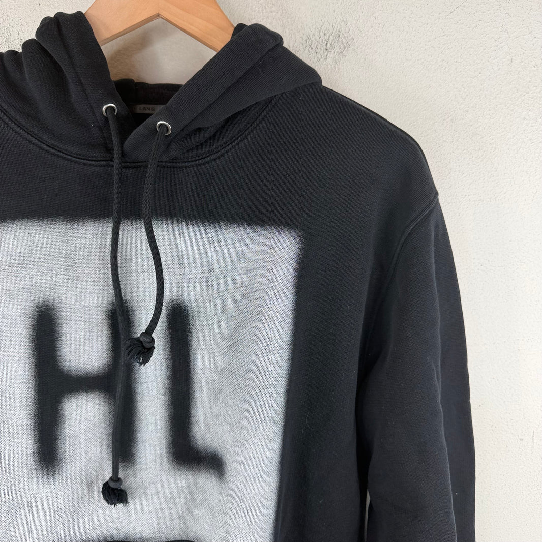 Helmut Lang Square HL Logo Hoodie
