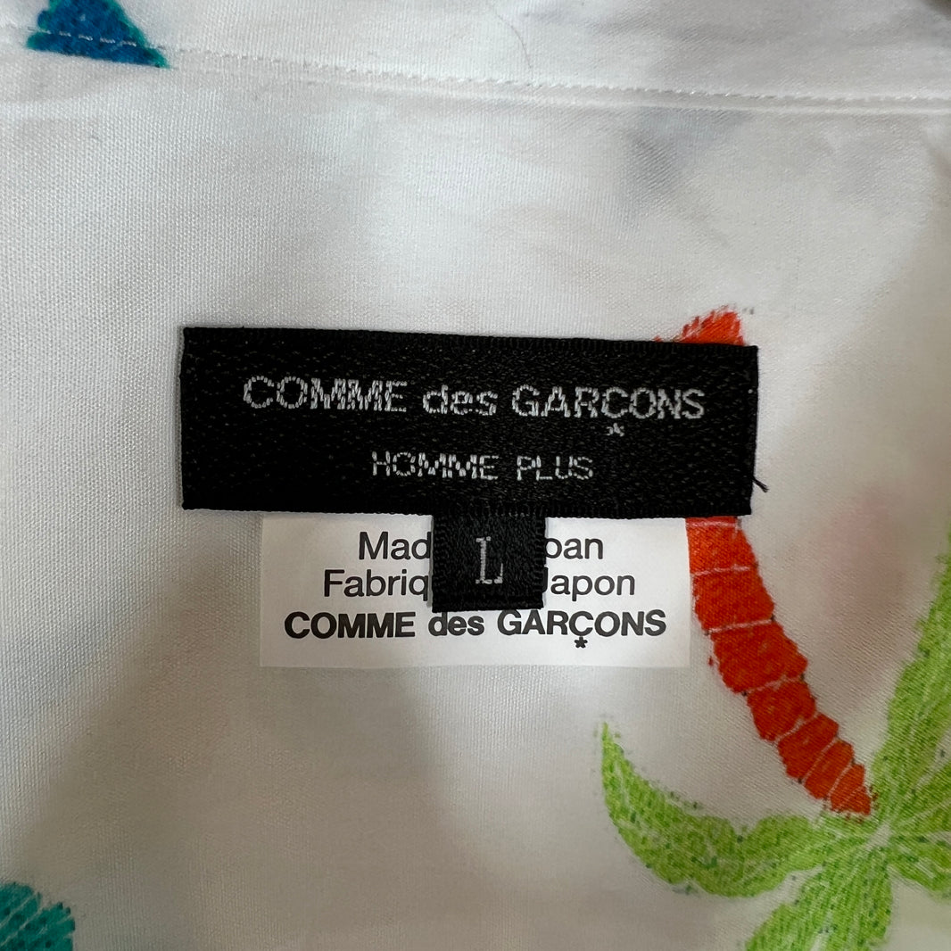 CDG Homme Plus Wow Printed Button Up Shirt