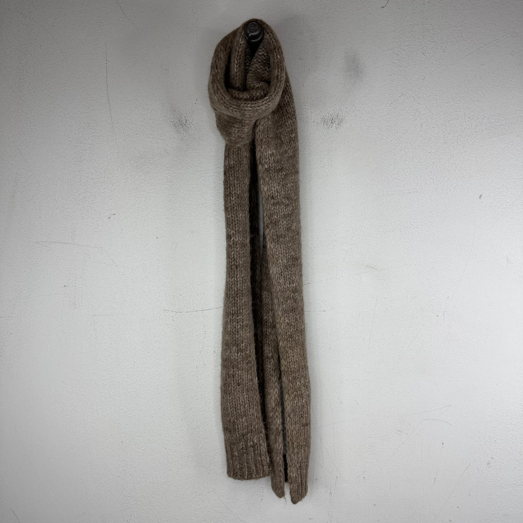 Margiela Brown Knit Scarf