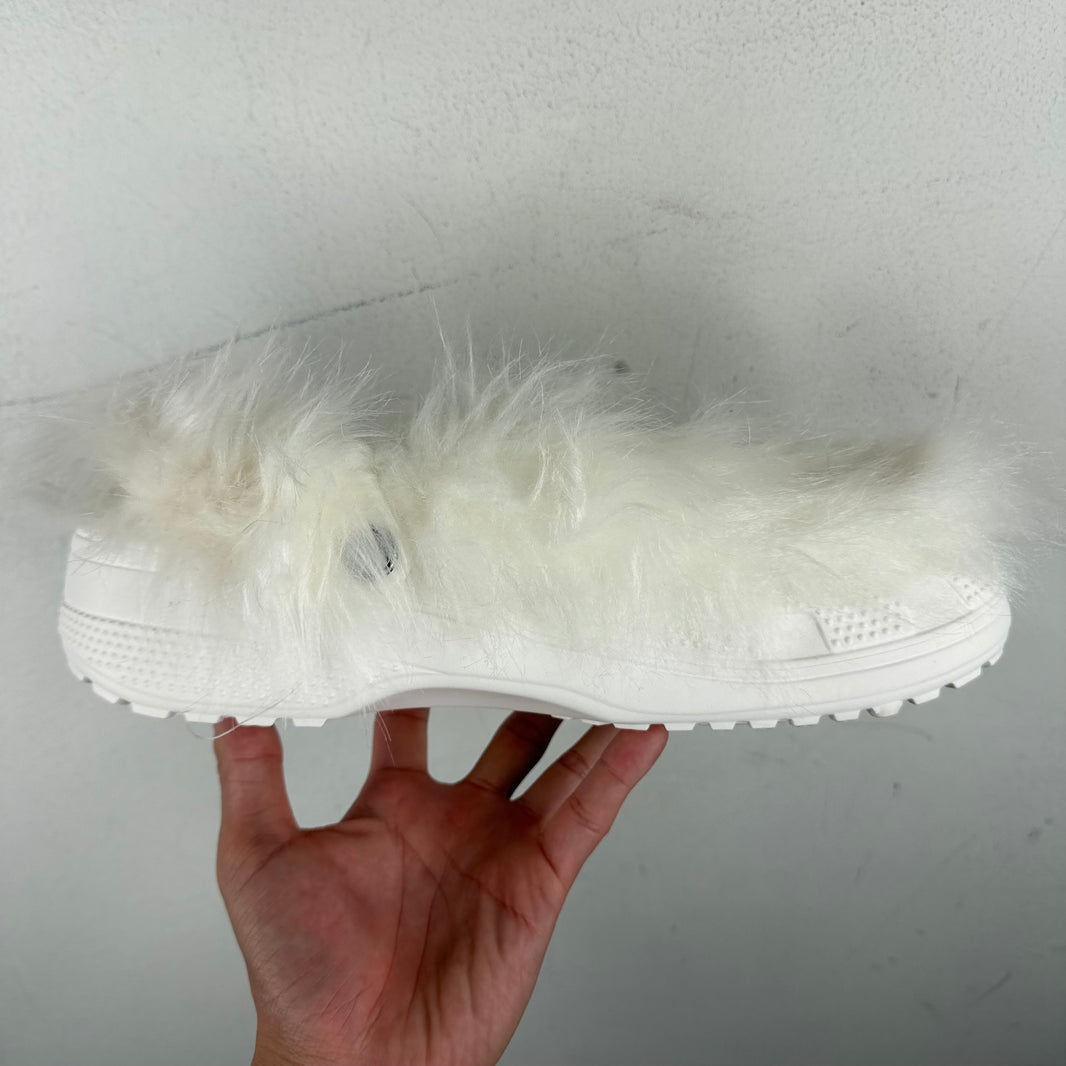 Chito Croc Furry Sandals