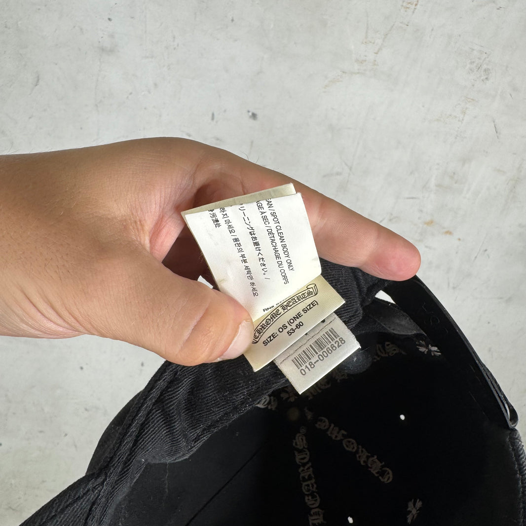 Chrome Hearts Vertical Embroidered Logo Hat