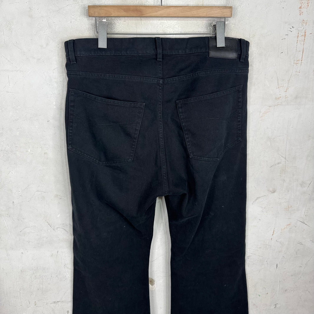 Balenciaga Garde-Robe Black Flare Jeans
