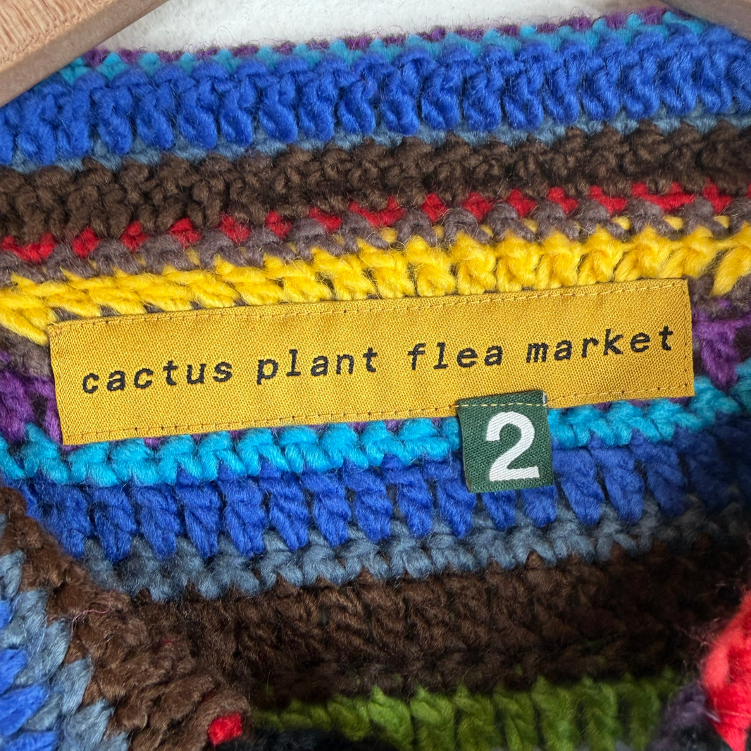 CPFM Crochet Knit Blue Cardigan