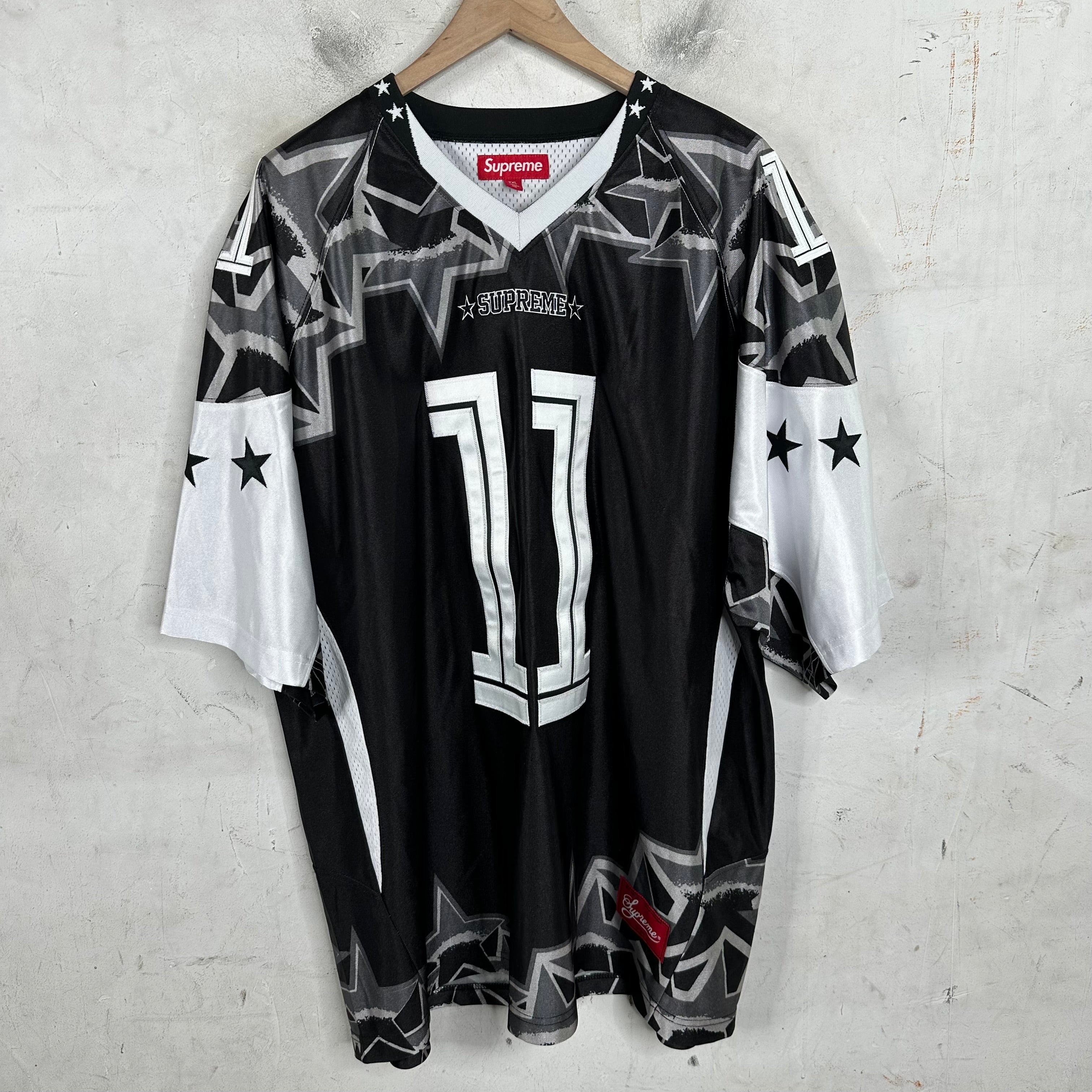 Supreme Stars Football Jersey Lサイズ Supreme Star Football Jersey Black Men's - FW24 - US