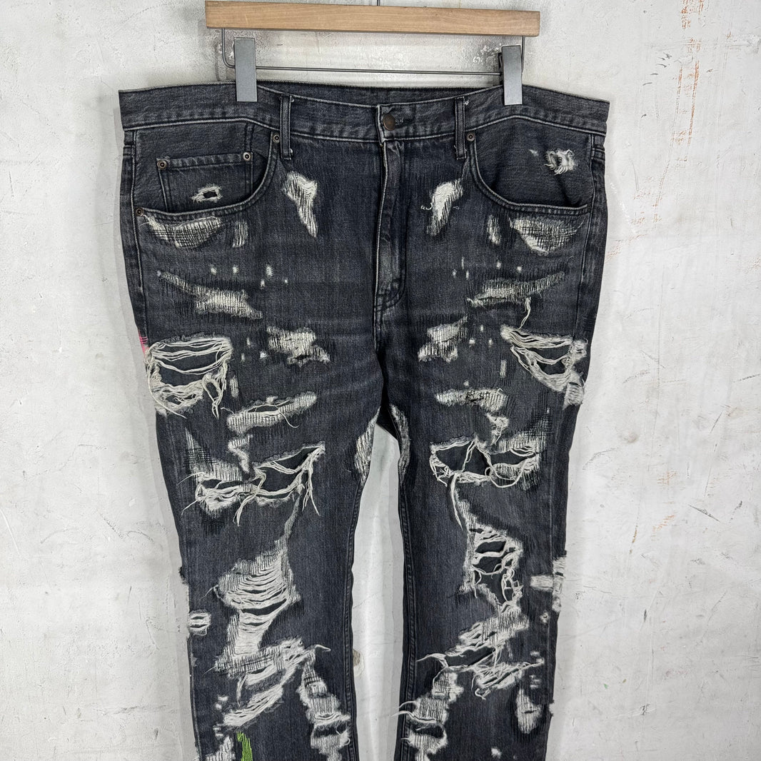 Endless Denim Sample Charcoal Boro Jeans
