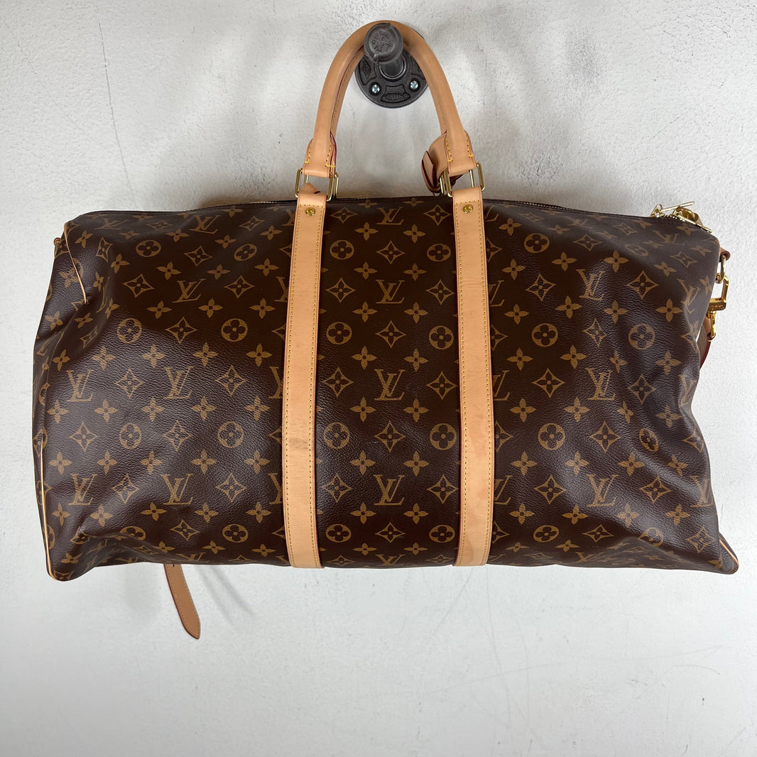 Louis Vuitton Sample Monogram Keepall 55 Dufffle Bag