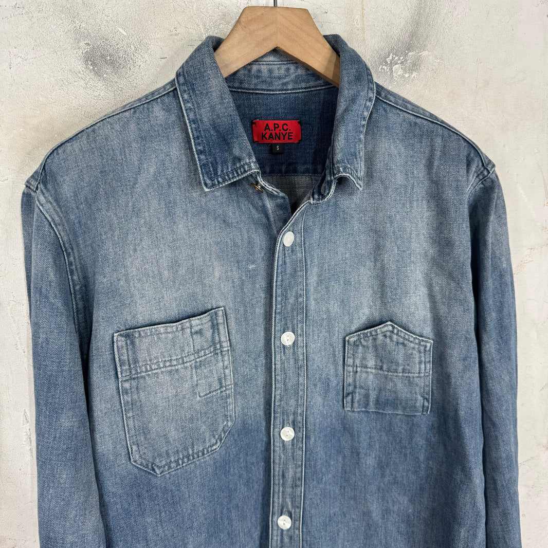 APC x Kanye Denim Shirt