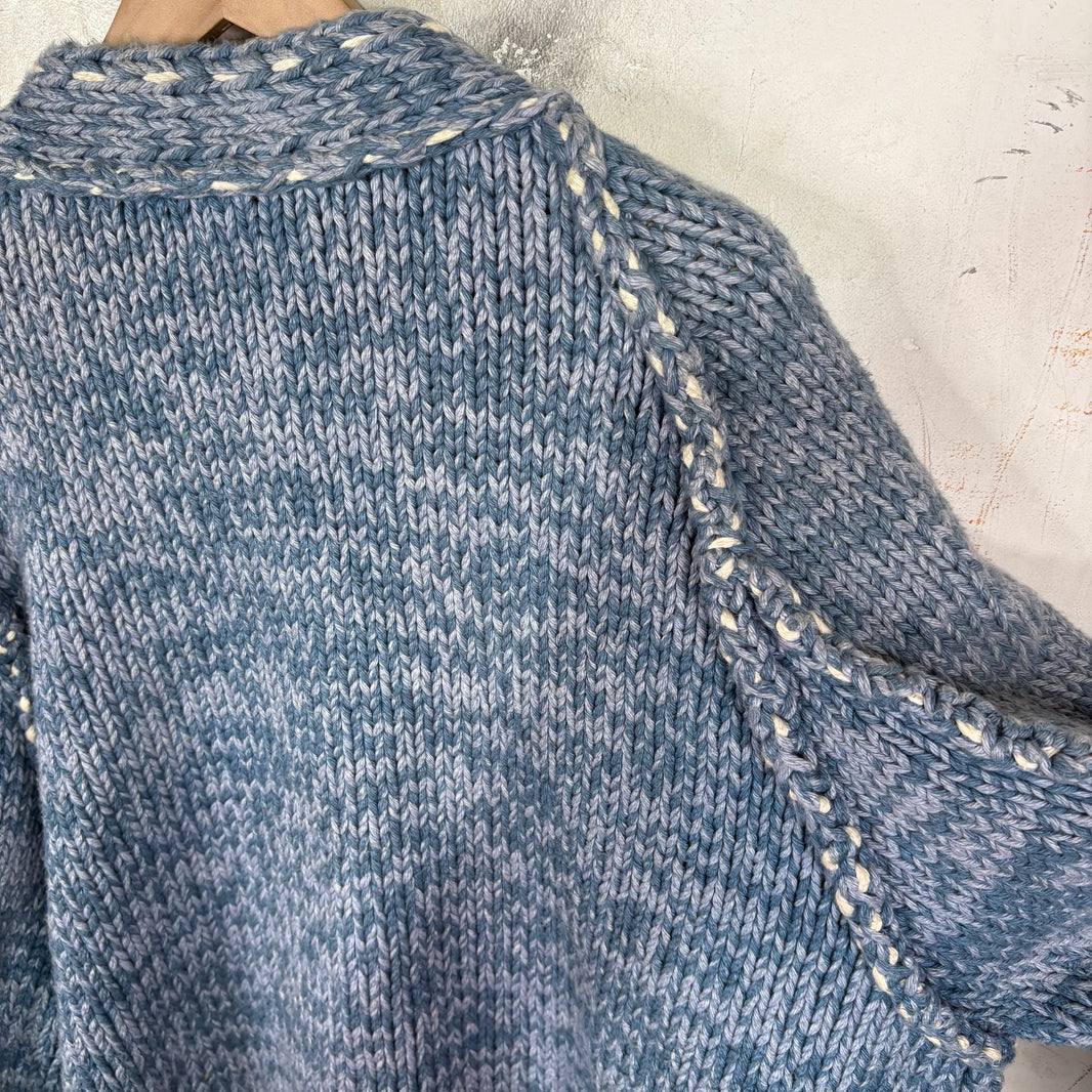 Kapital Heavy Cowichan Cardigan Knit Sweater