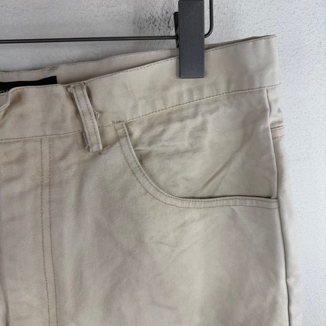 Entire Studios White Darted Jeans