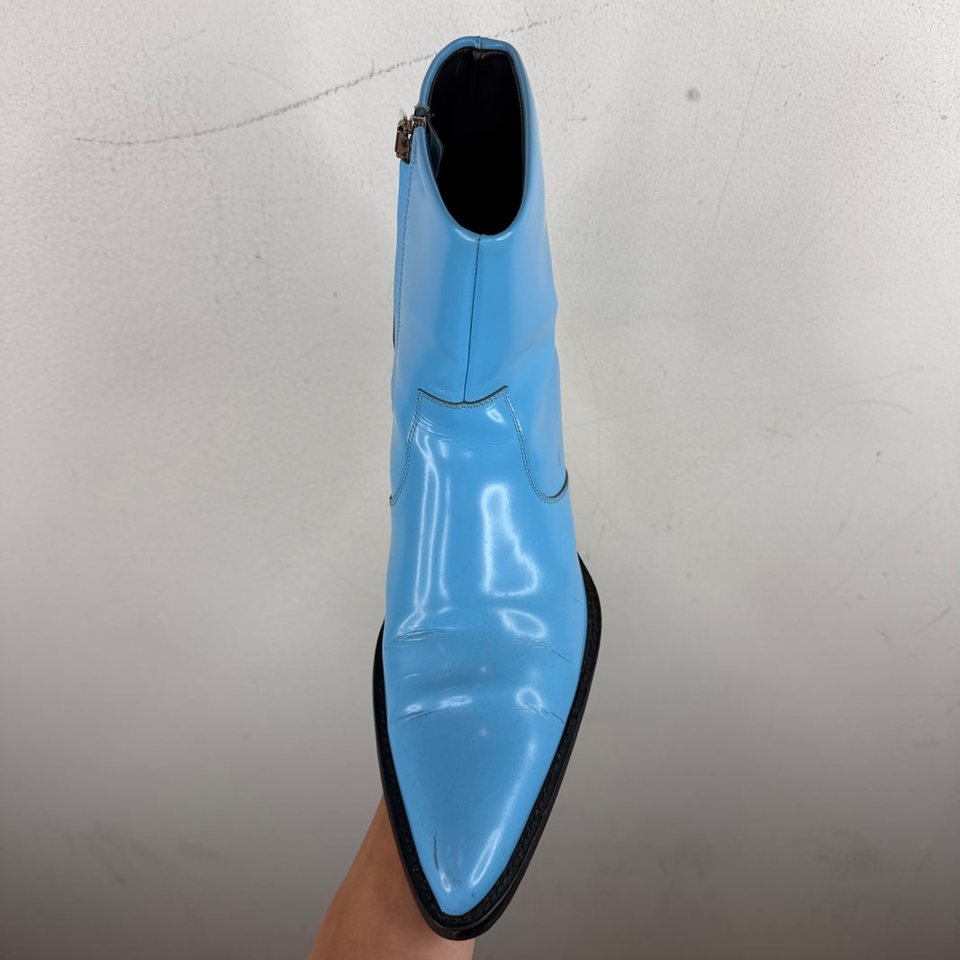 Calvin Klein 205W39NYC Blue Cowboy Boots