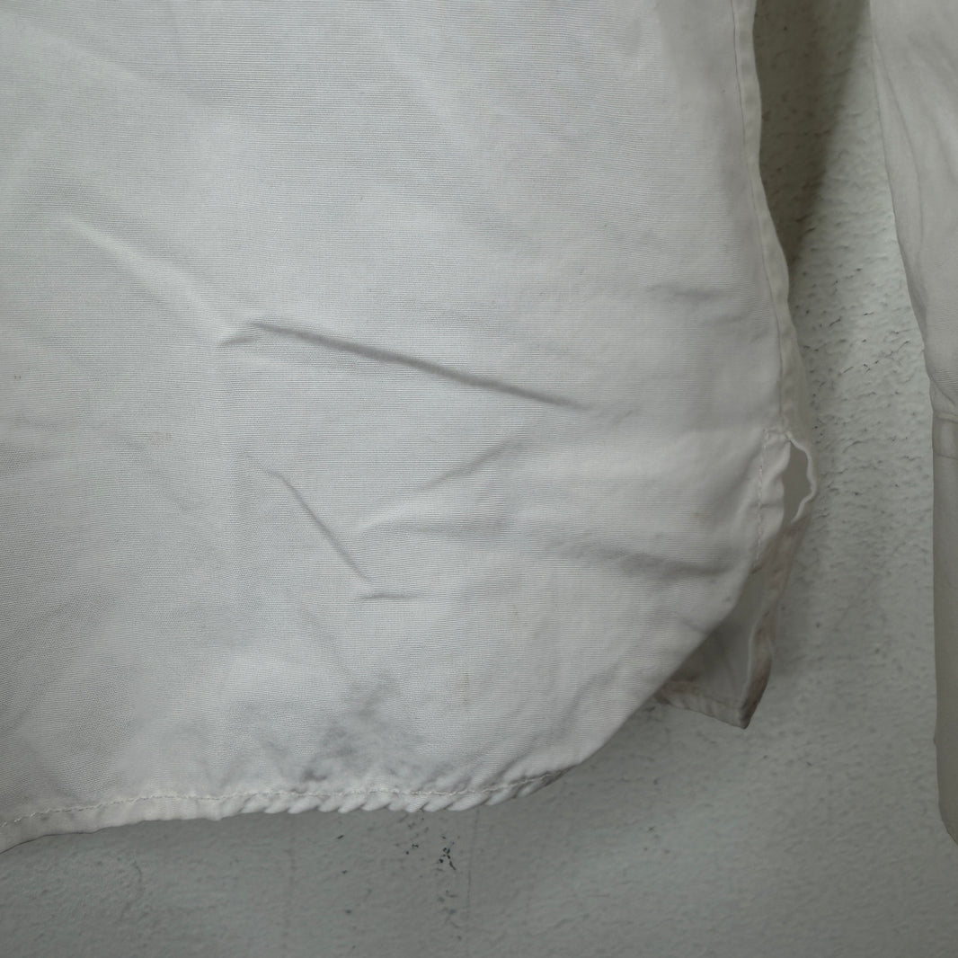 Saint Laurent White LS Button Up Shirt