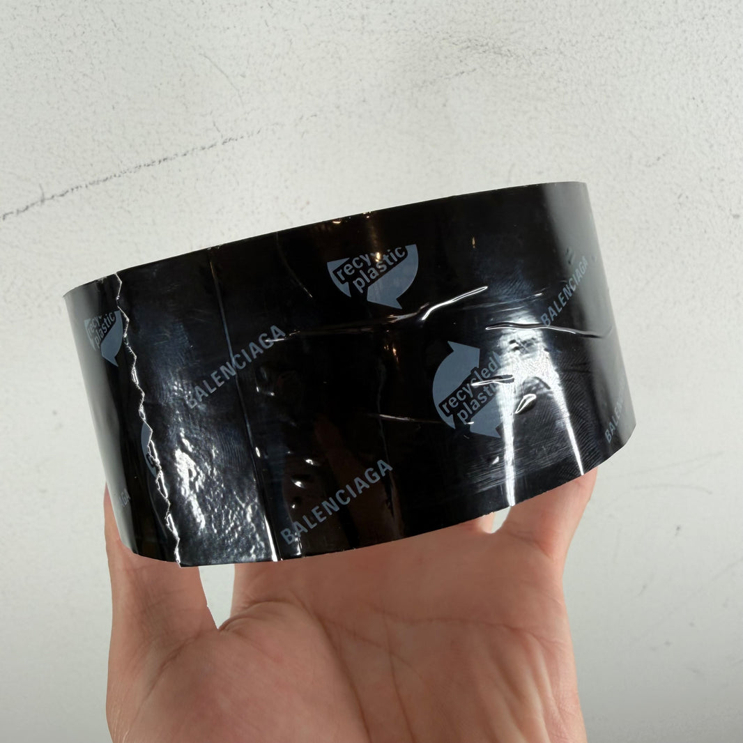 Balenciaga Black Tape Bracelet