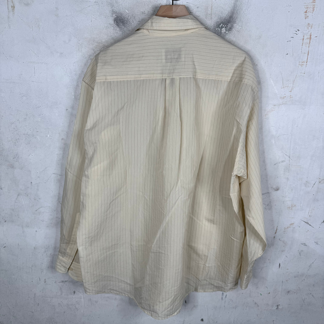 Colbo Beige Striped Thin Shirt