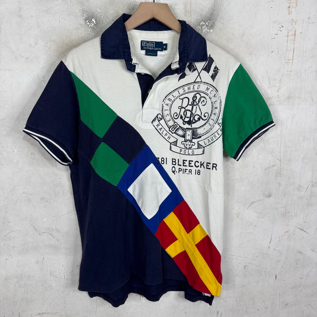 Ralph Lauren Bleeker Paneled Flag Polo
