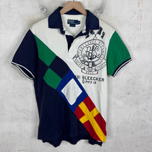 Ralph Lauren Bleeker Paneled Flag Polo