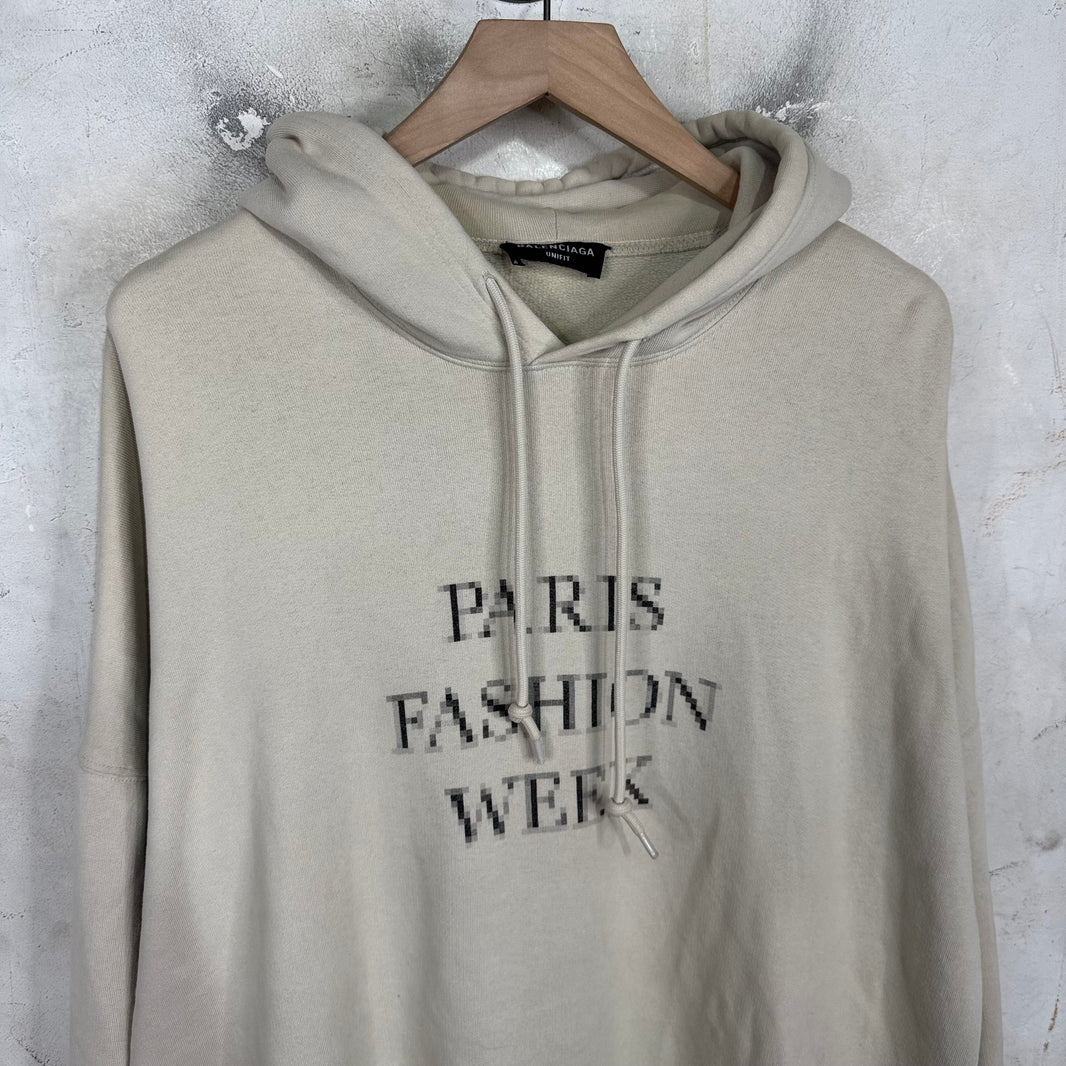 Balenciaga PFW Pixel Hoodie