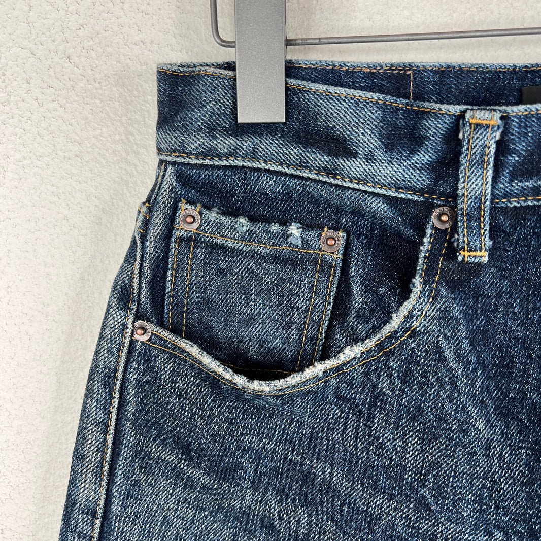 Balenciaga Garde Robe Heavy Denim Jeans