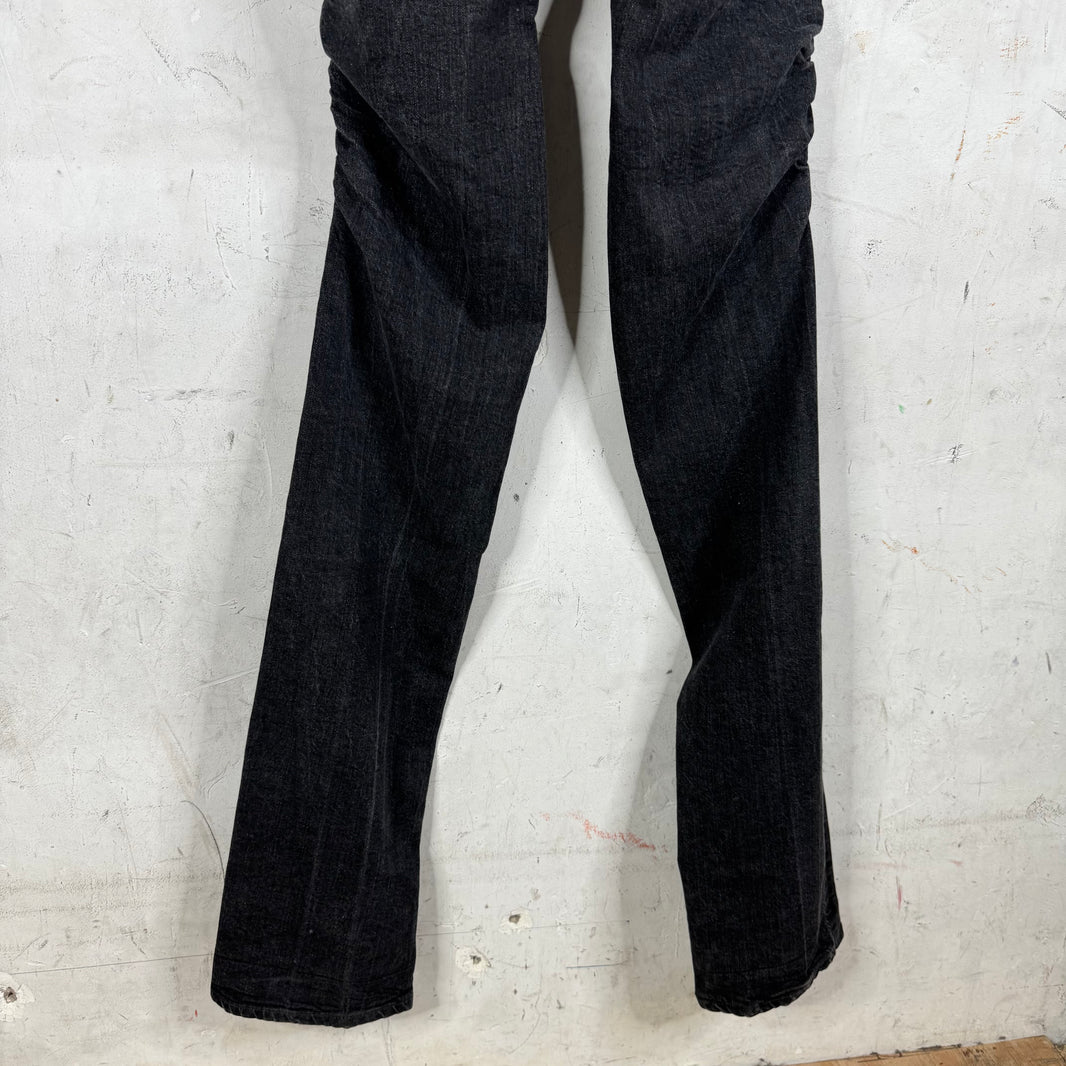 VLONE Black Stack Runway Jeans