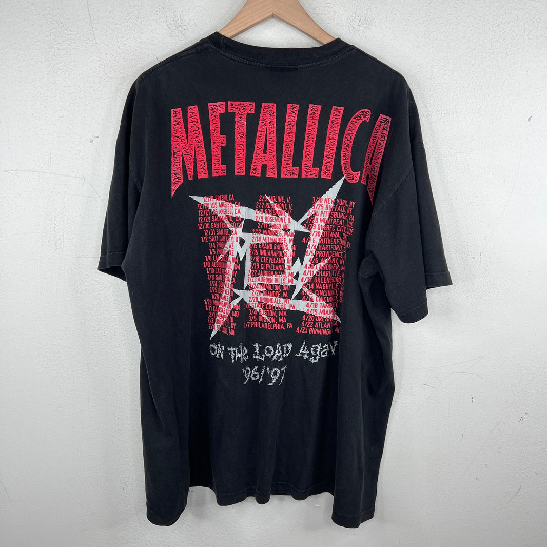 Vintage Metallica On The Load Tour T-Shirt