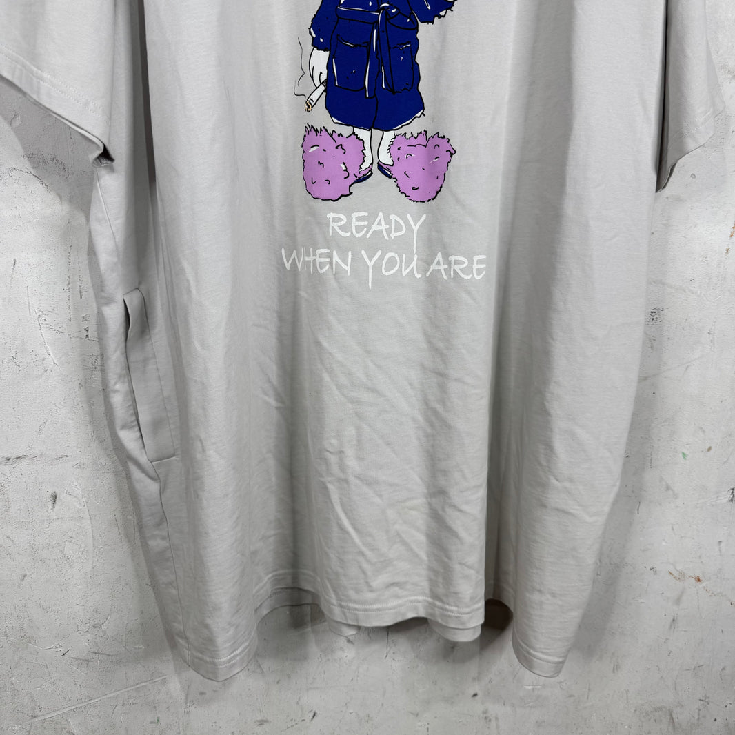 Martine Rose Ready When You Are Oversized T-Shirt