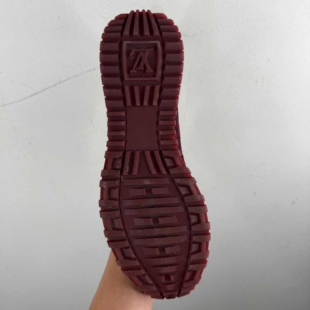 Louis Vuitton Maroon Run Away Sneakers