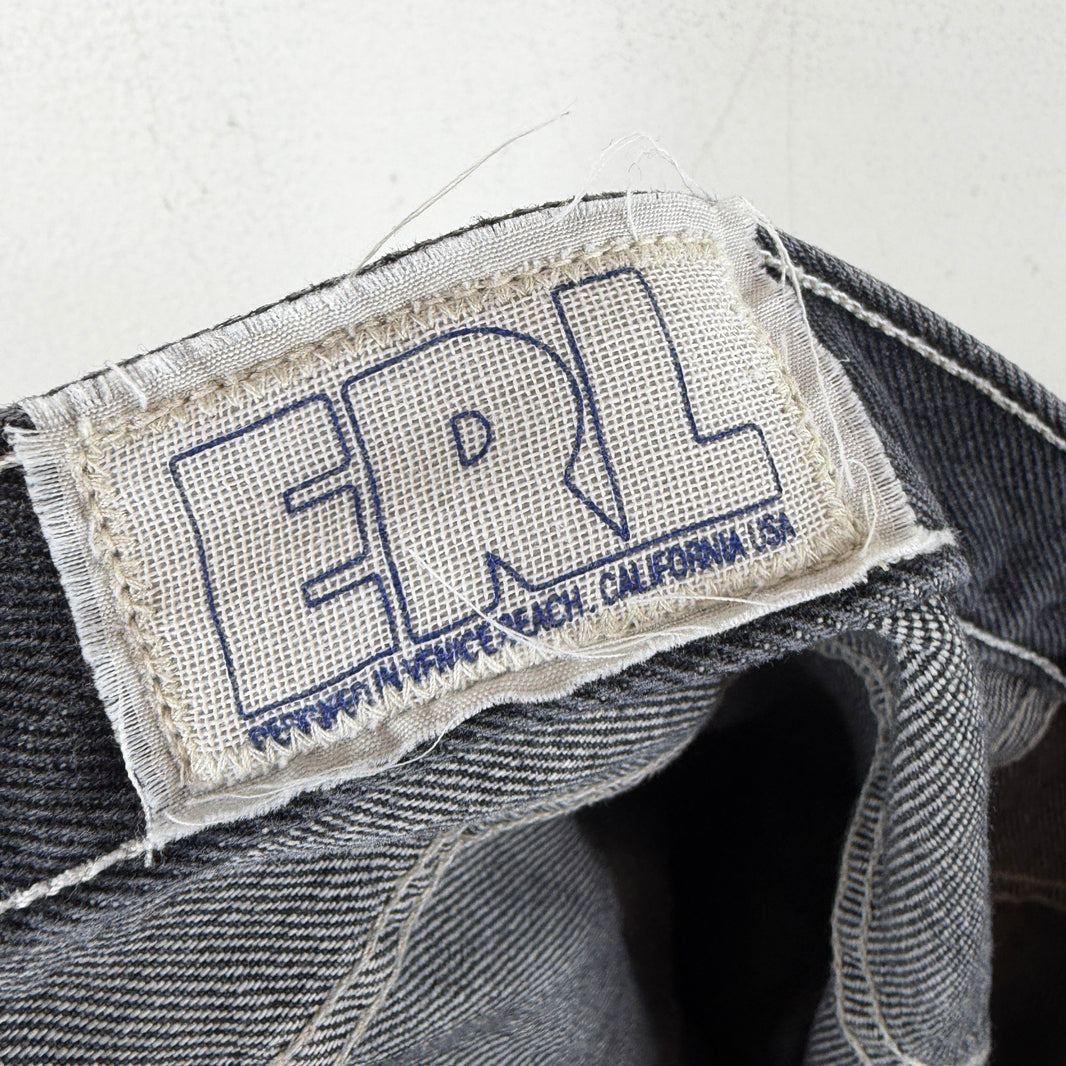 ERL Altered Black Boardwalk Jeans