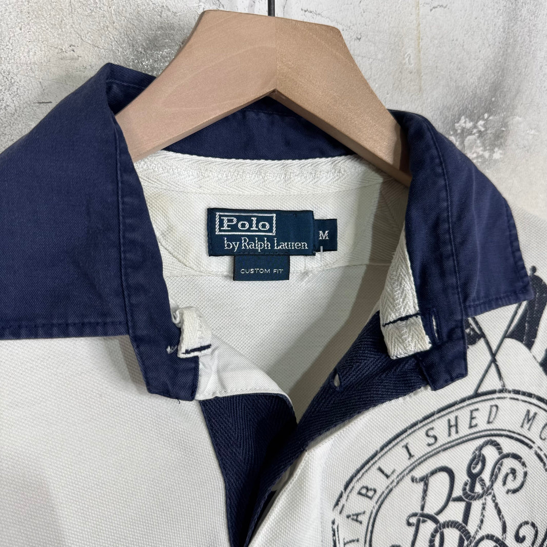 Ralph Lauren Bleeker Paneled Flag Polo