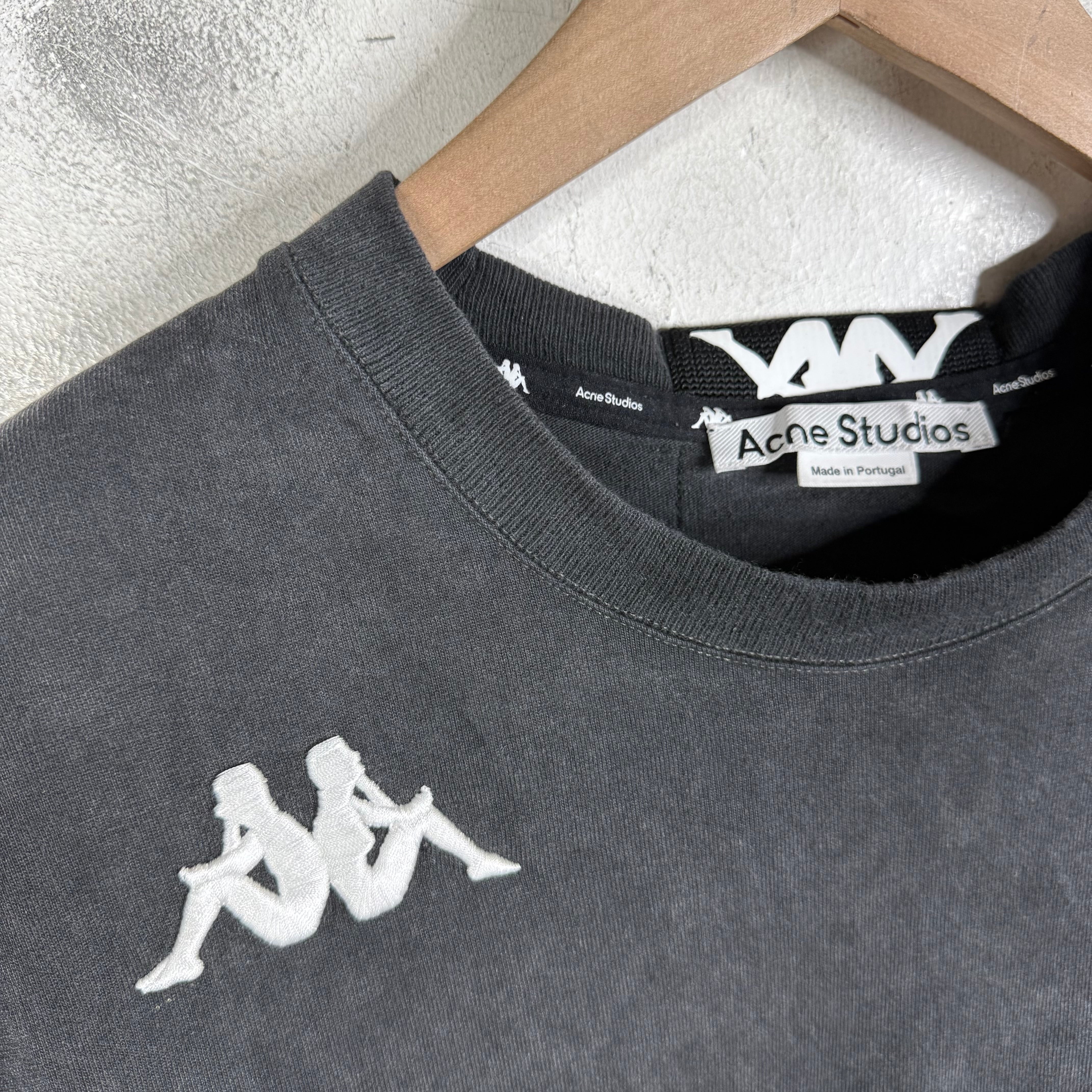 Acne Studios X Kappa Black T-Shirt – www.Lukes.store