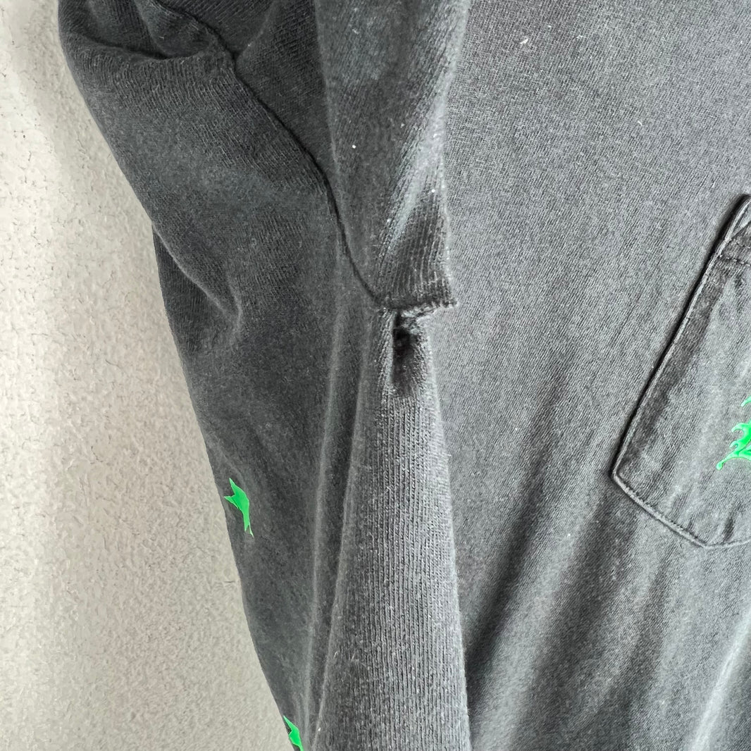 Chrome Hearts Vintage Green Star L/S T-Shirt