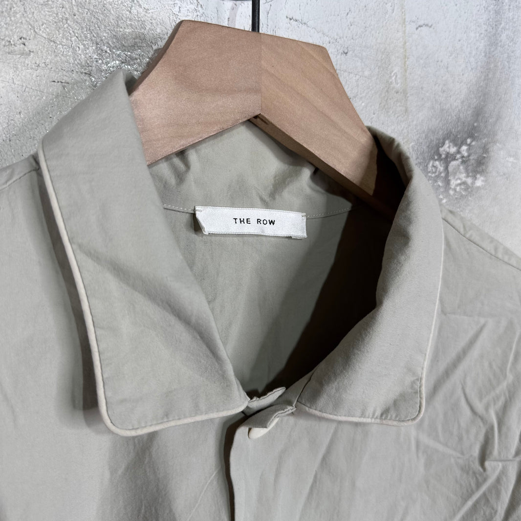 The Row Beige Pajama Shirt