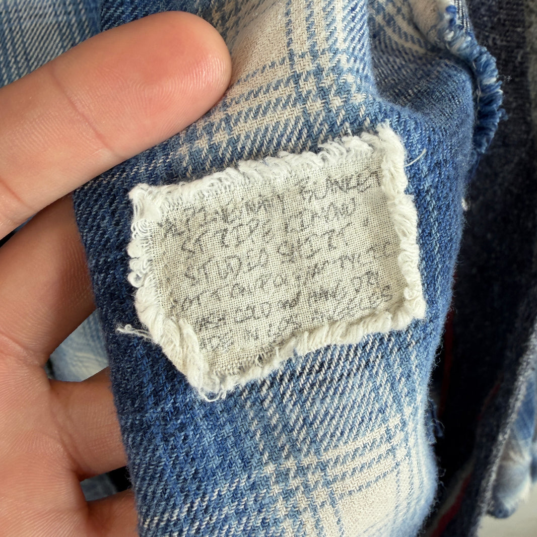 Greg Lauren Hybrid Flannel Kimono
