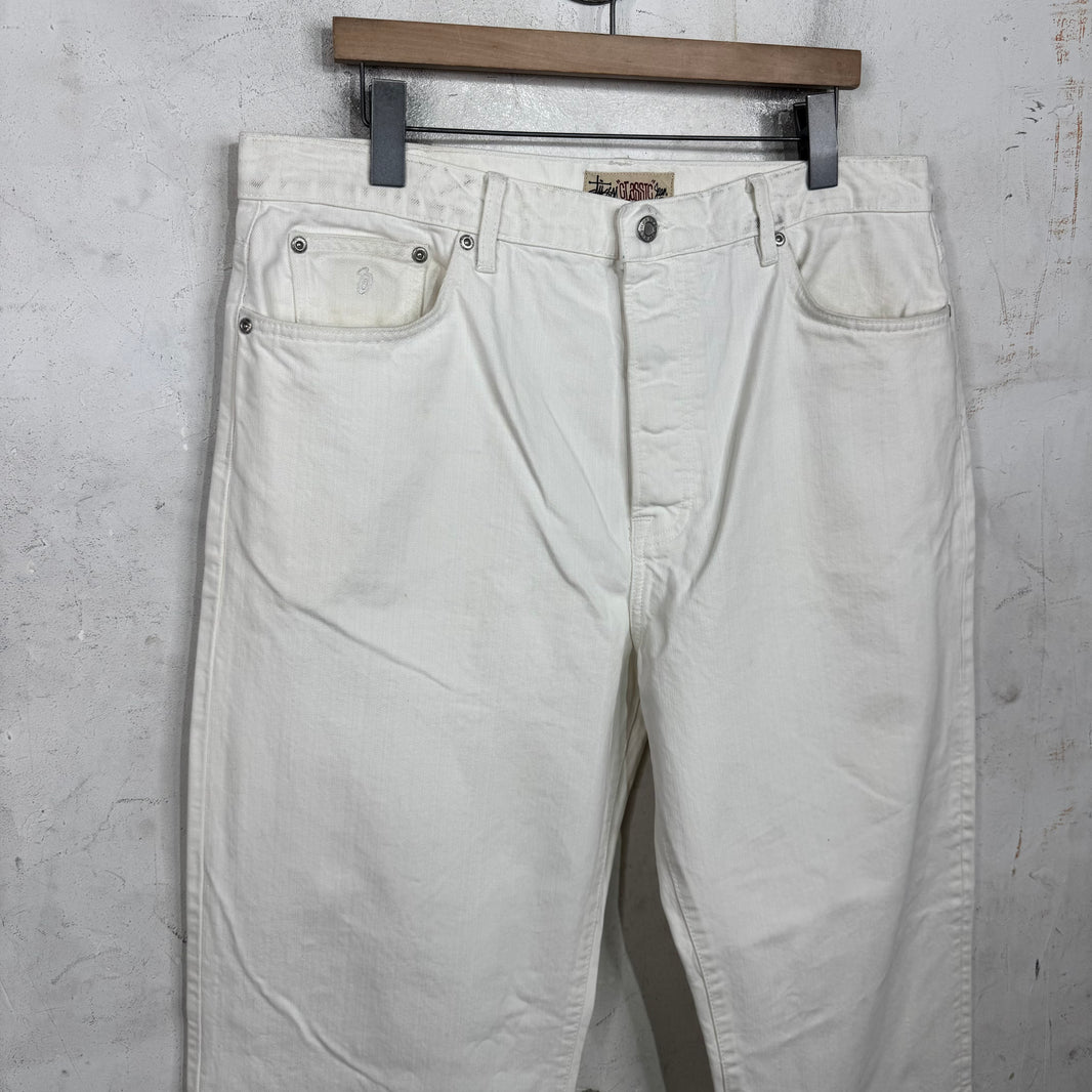 Stussy Classic White Jeans