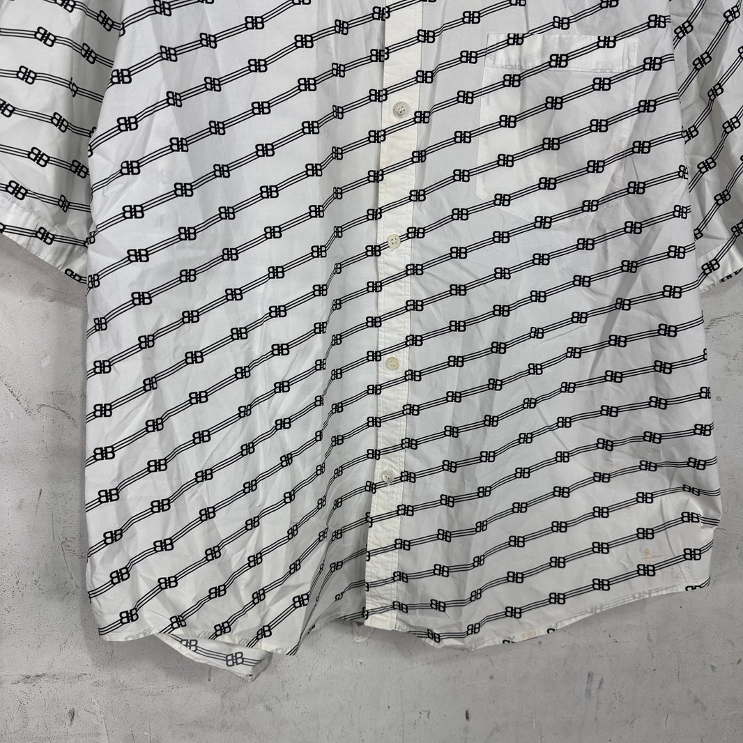 Balenciaga BB Striped SS Shirt