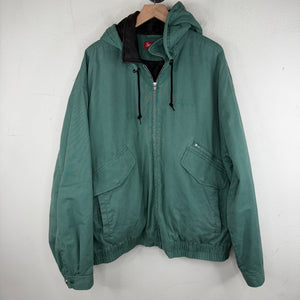Supreme Leather Collar Work Jacket