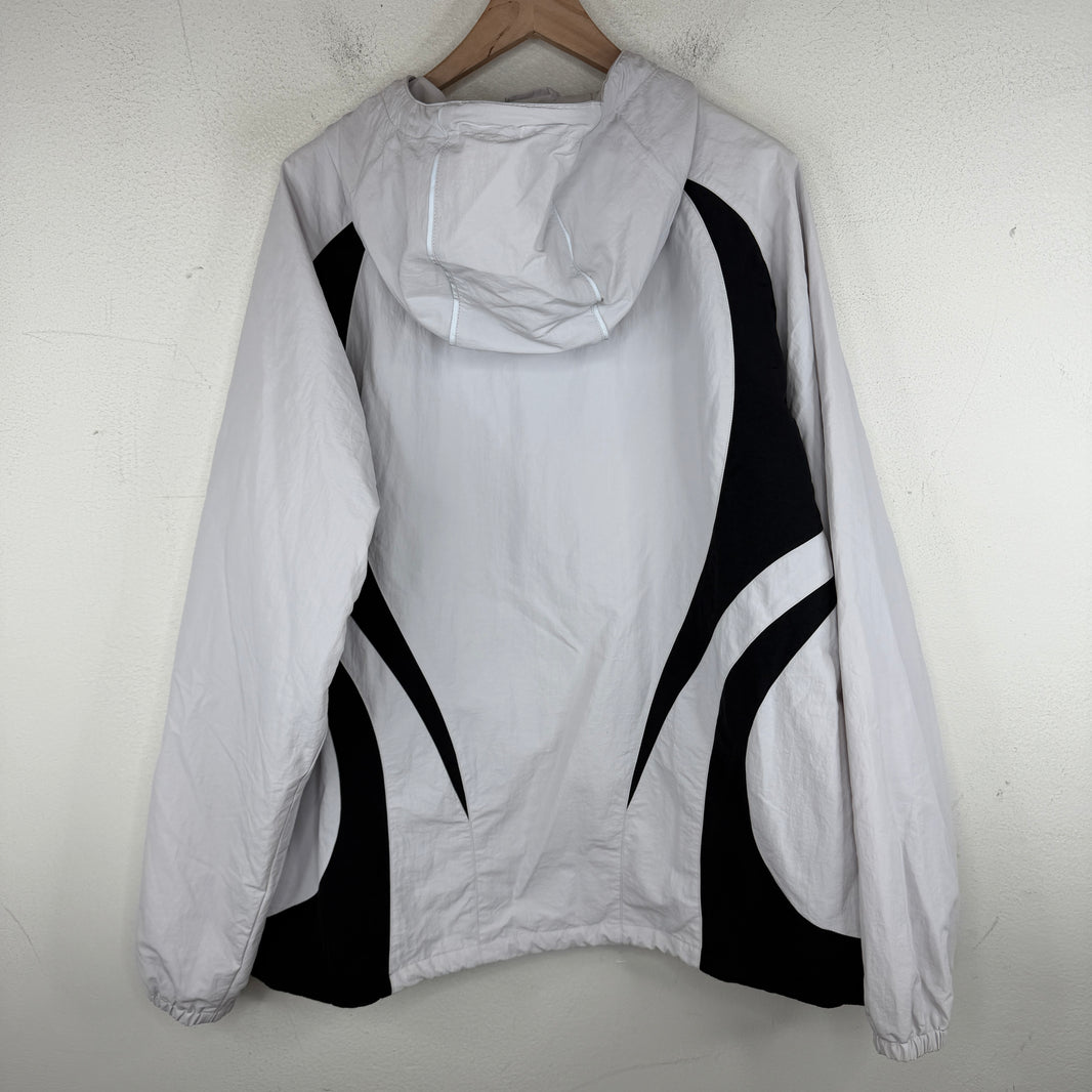 Palace Blk/White Hooded Track Jacket