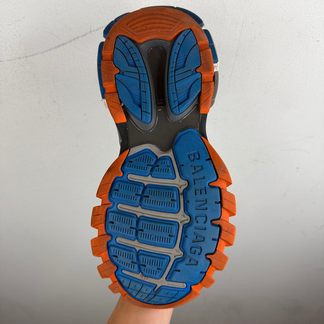 Balenciaga Orange/Blue Track Sneakers