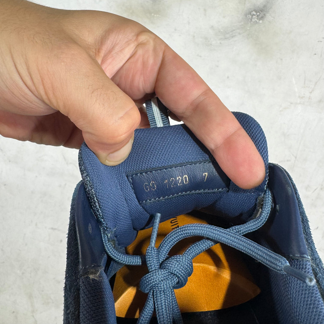 Louis Vuitton Navy Lucien A View Trainers