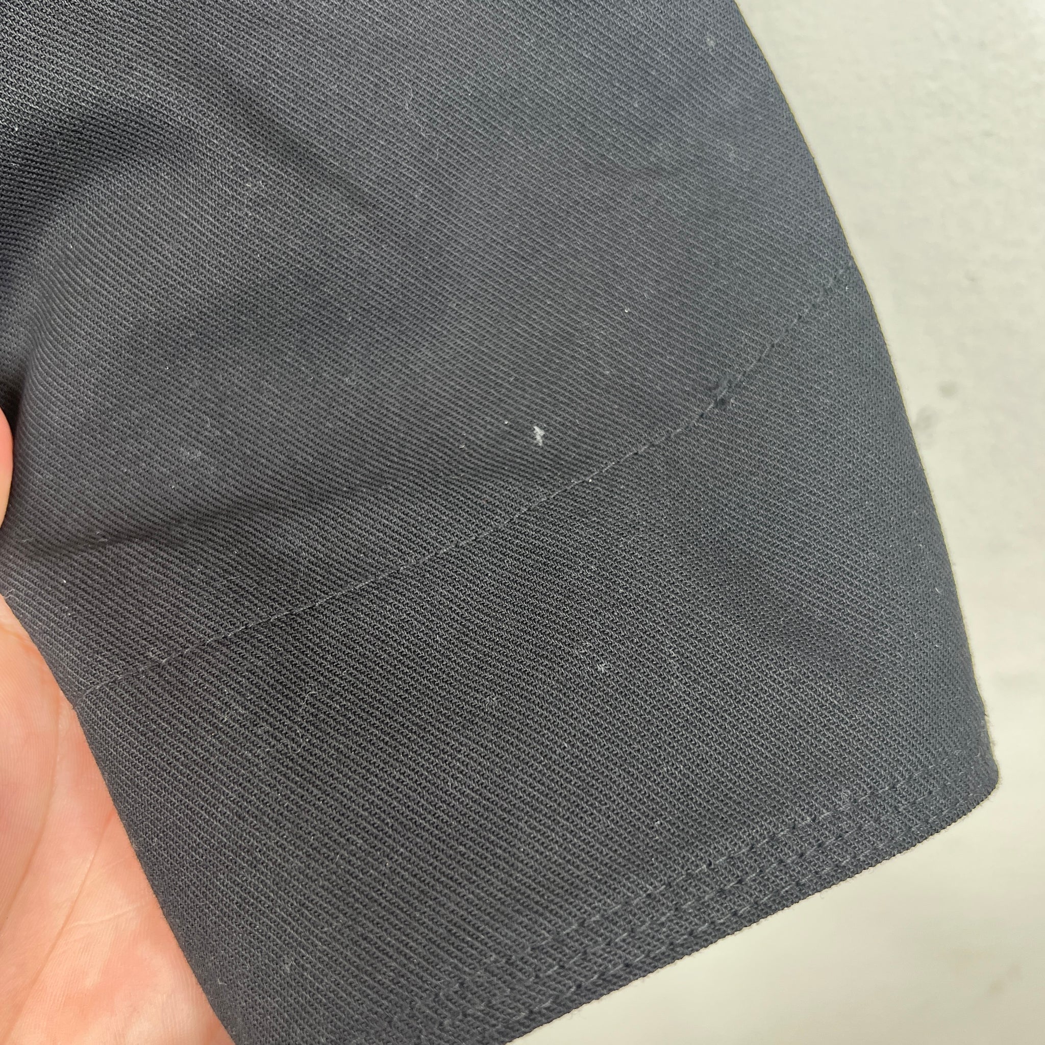 Stussy Black Embroidered Work Jacket