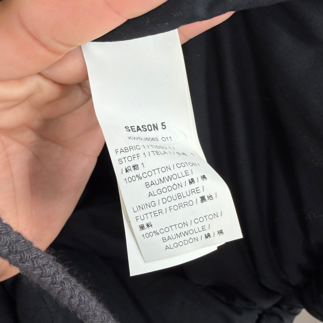 Yeezy Season 5 Zip Up Puffer Jacket