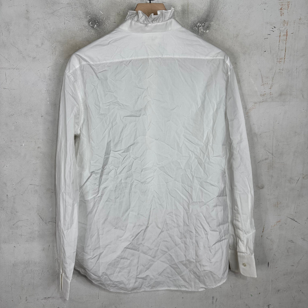 Celine Scruffled Collar Shirt