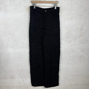Balenciaga Tweed Loose Knit Pants
