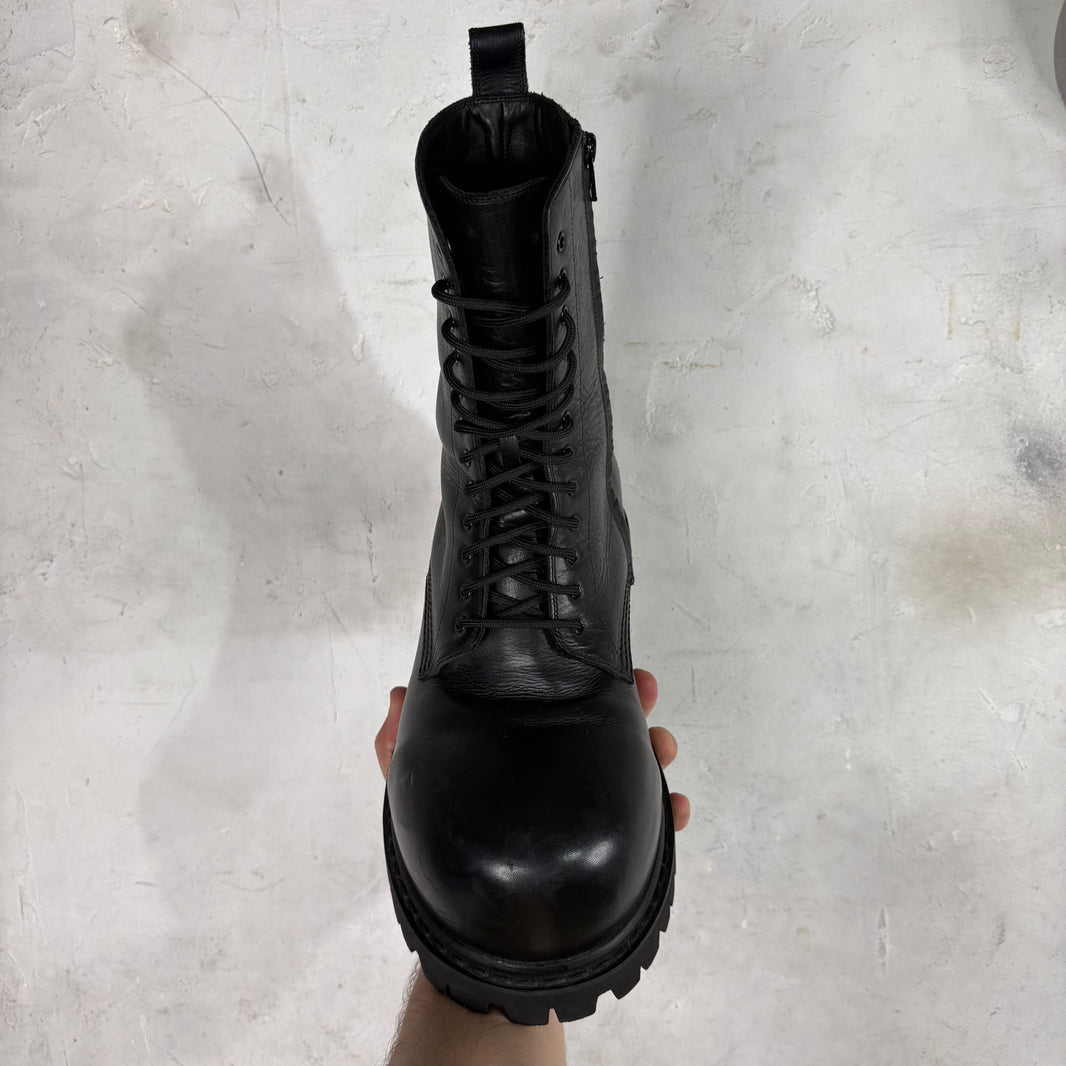 Balenciaga Leather Stomper Boot