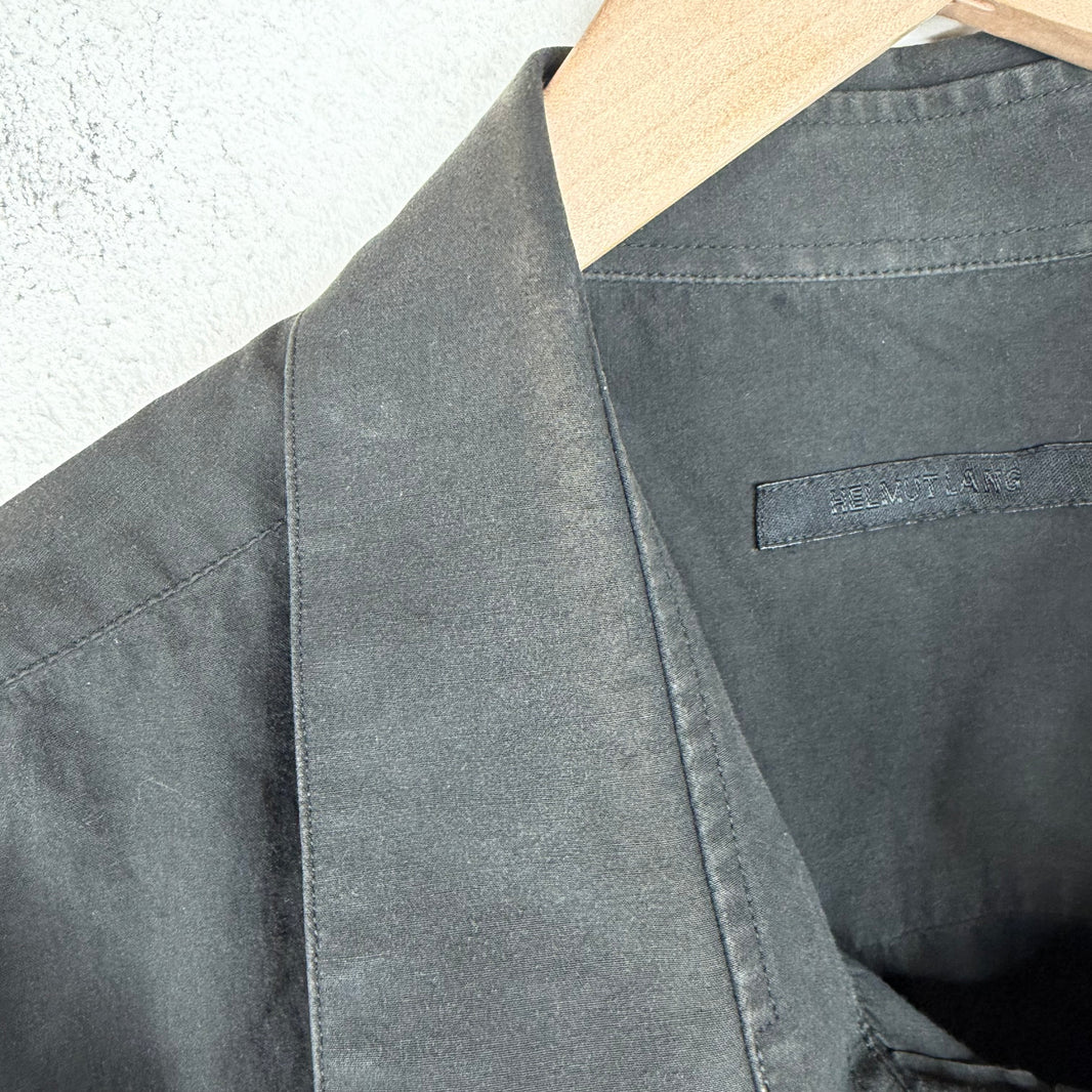 Helmut Lang Black Button-Up L/S Shirt