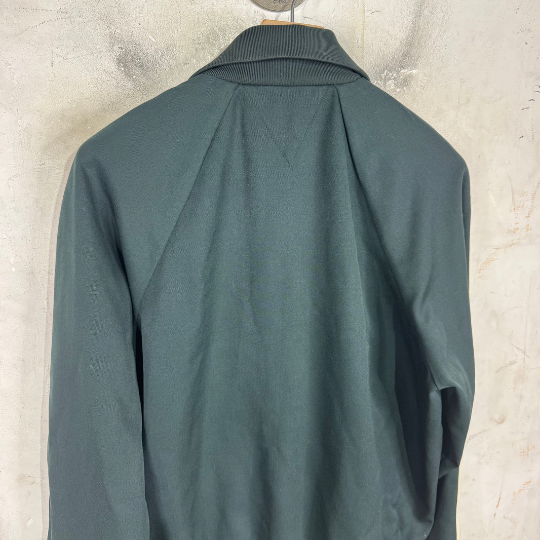 Bottega Veneta Green Wool Track Jacket