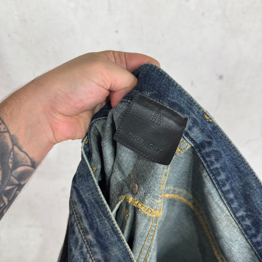 Givenchy Sample Medium Wash Straight Leg Jeans