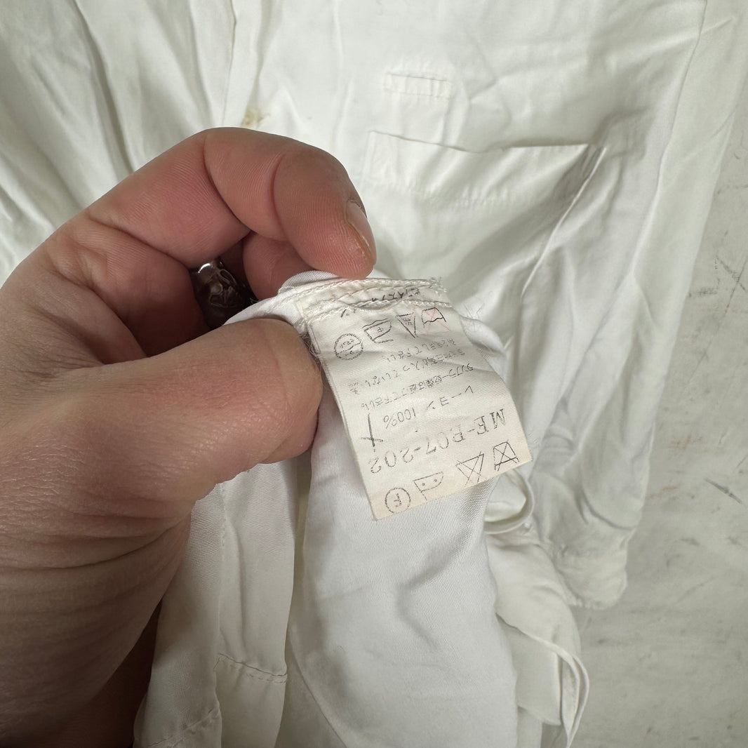 Y’s For Men White Button-Up Shirt