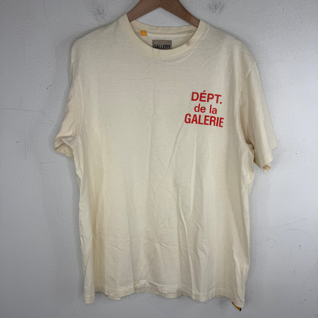 Gallery Dept French Logo Cream T-Shirt