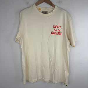 Gallery Dept French Logo Cream T-Shirt