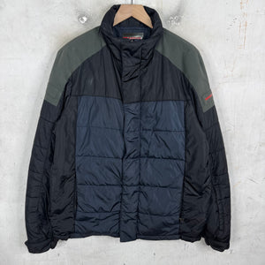 Prada Black/Navy Reinforced Shoulder Jacket